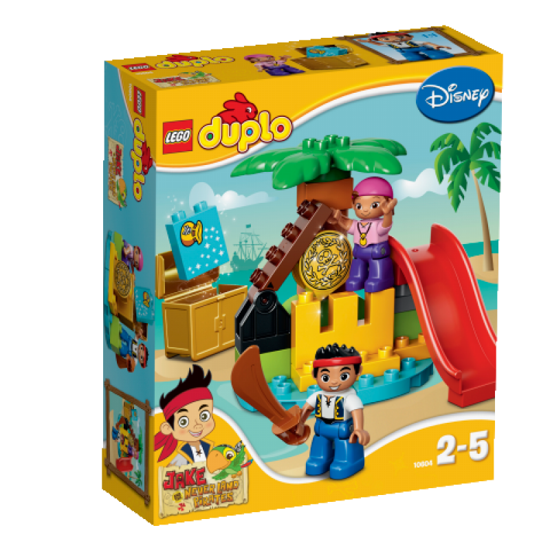 LEGO DUPLO Jake a piráti ze Země Nezemě: Ostrov pokladů 10604