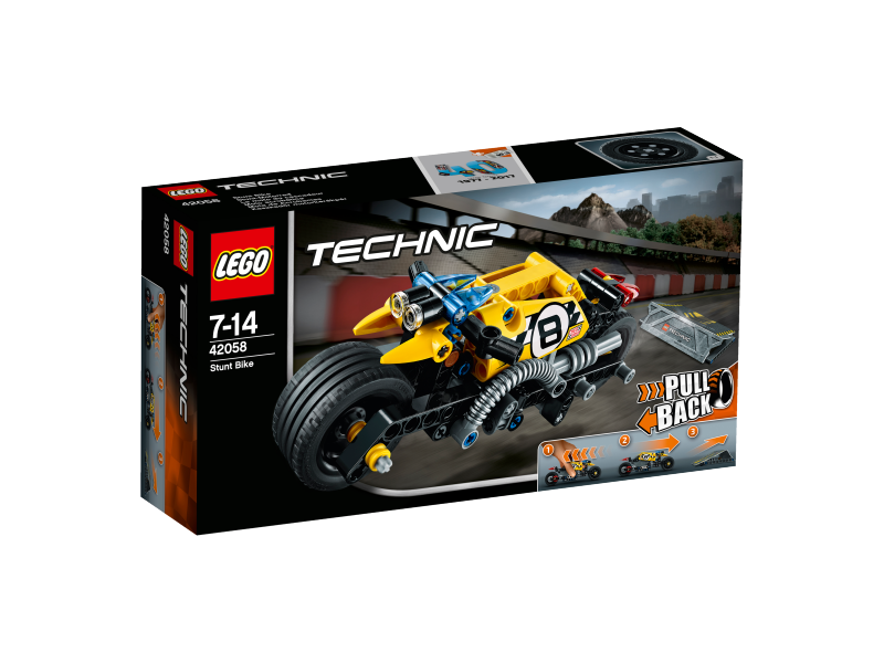 LEGO Technic Motorka pro kaskadéry 42058