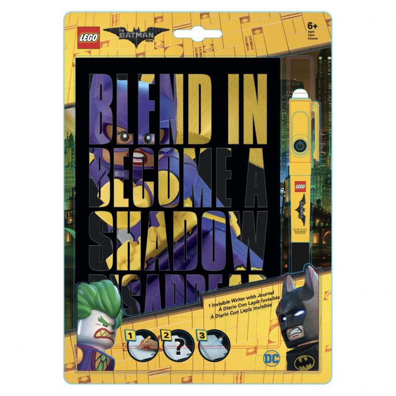 LEGO Batman Movie Zápisník s neviditelným perem (Batgirl)