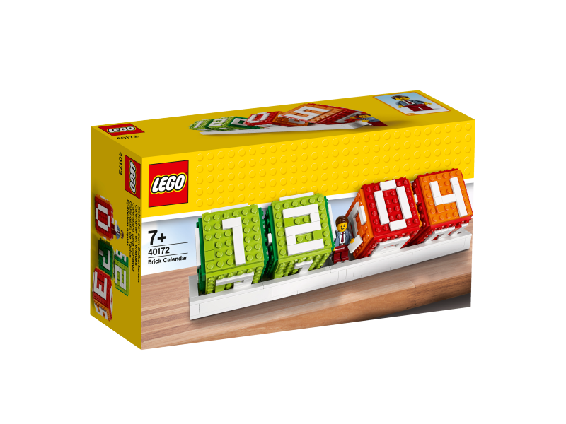 LEGO® Iconic 40172 Klasický kalendář z kostek LEGO®
