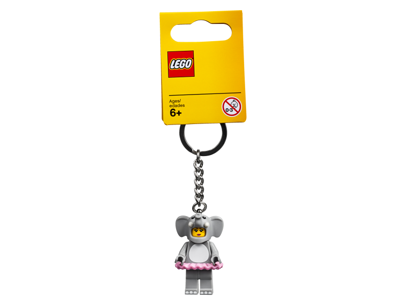 LEGO® Iconic 853905 Přívěsek na klíče – Dívka v převleku slona