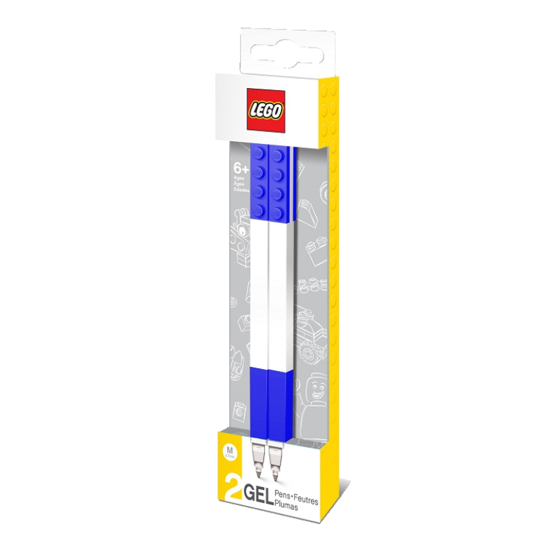 LEGO Gelové pero, modré - 2 ks