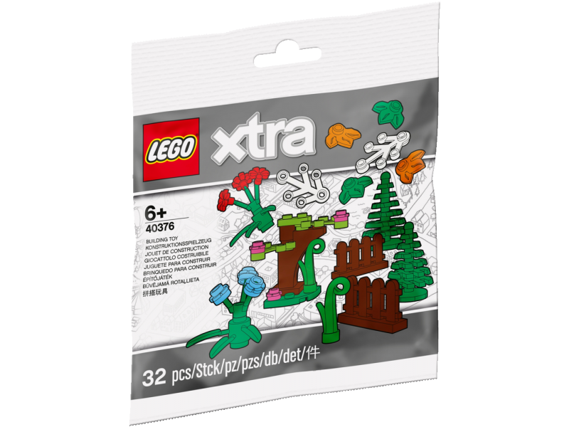 LEGO Xtra Sada doplňků - rostliny 40376