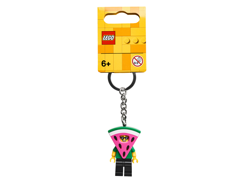 LEGO® Iconic 854039 Přívěsek na klíče – Chlapík v kostýmu melounu