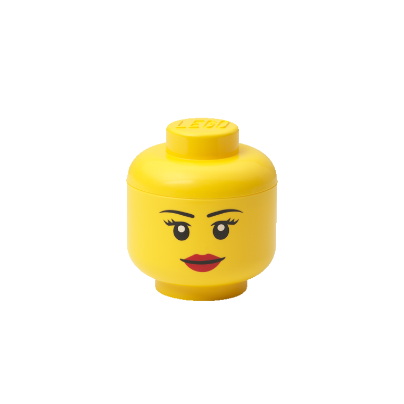 LEGO® úložná hlava (mini) - dívka