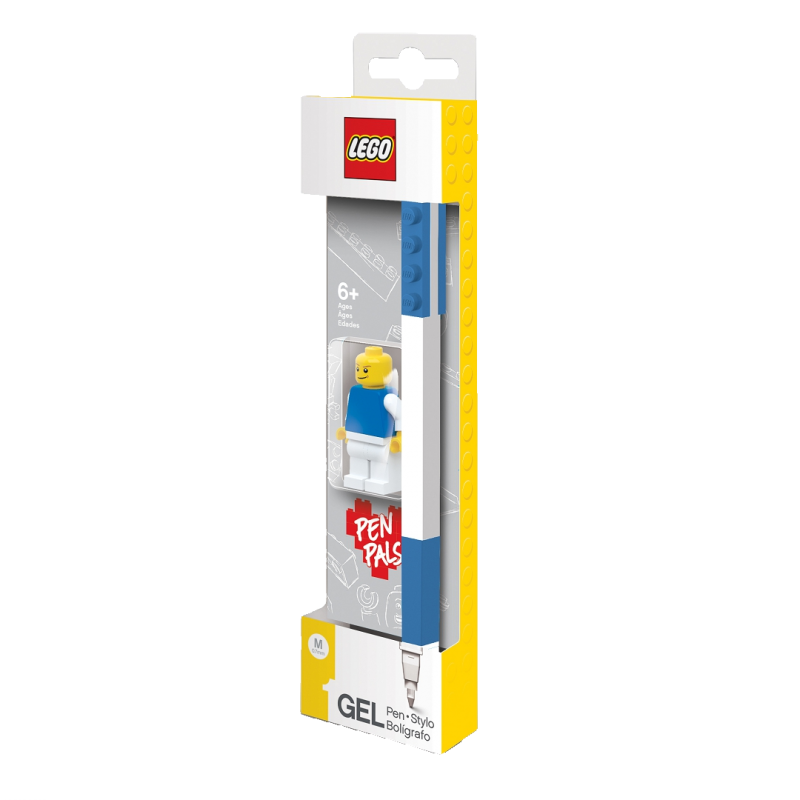 LEGO® Gelové pero s minifigurkou, modré - 1 ks