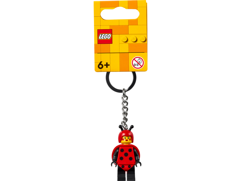 LEGO® Iconic 854157 Přívěsek na klíče – Dívka v kostýmu berušky