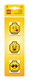LEGO Iconic Guma LEGO hlavy - 3 ks