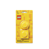 LEGO® magnetky, set 2 ks - žlutá