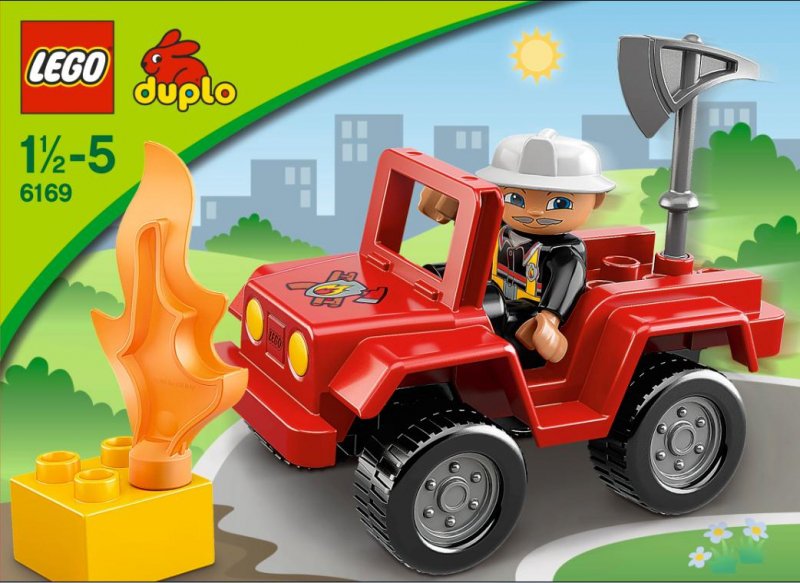 LEGO DUPLO Velitel hasičů 6169