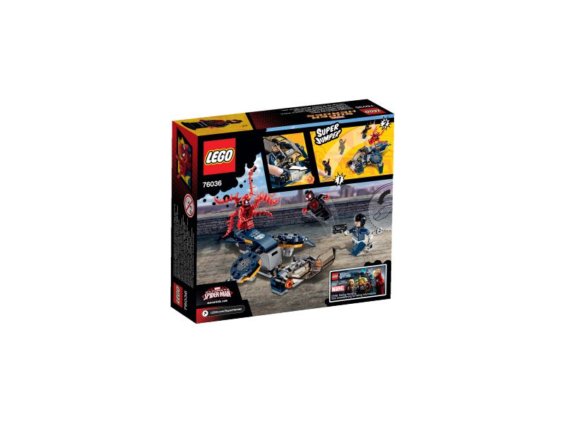 LEGO Super Heroes Carnagův vzdušný útok na SHIELD 76036