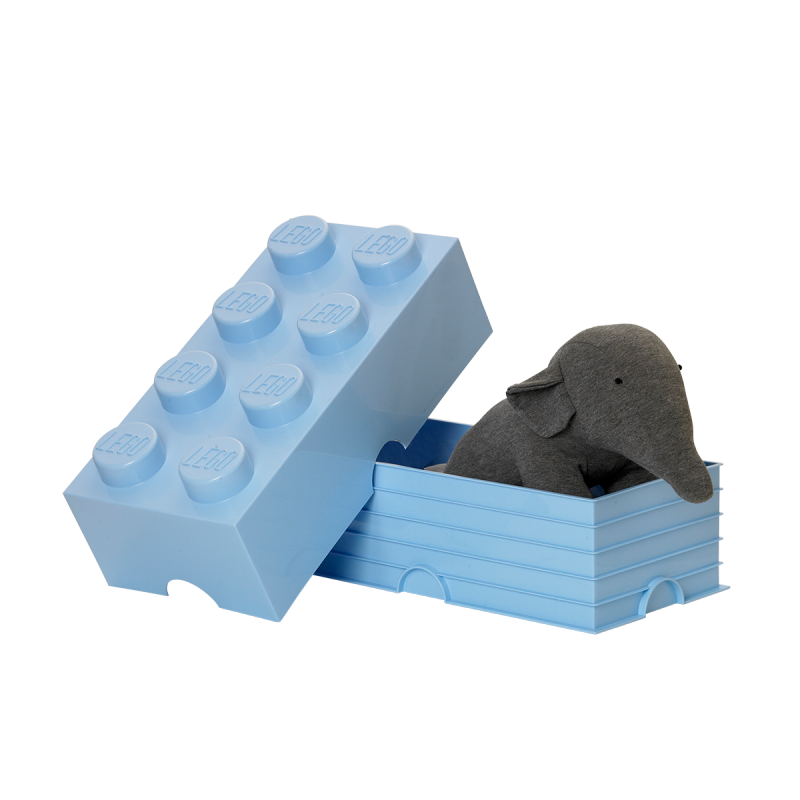 LEGO® úložný box 8 světle zelená