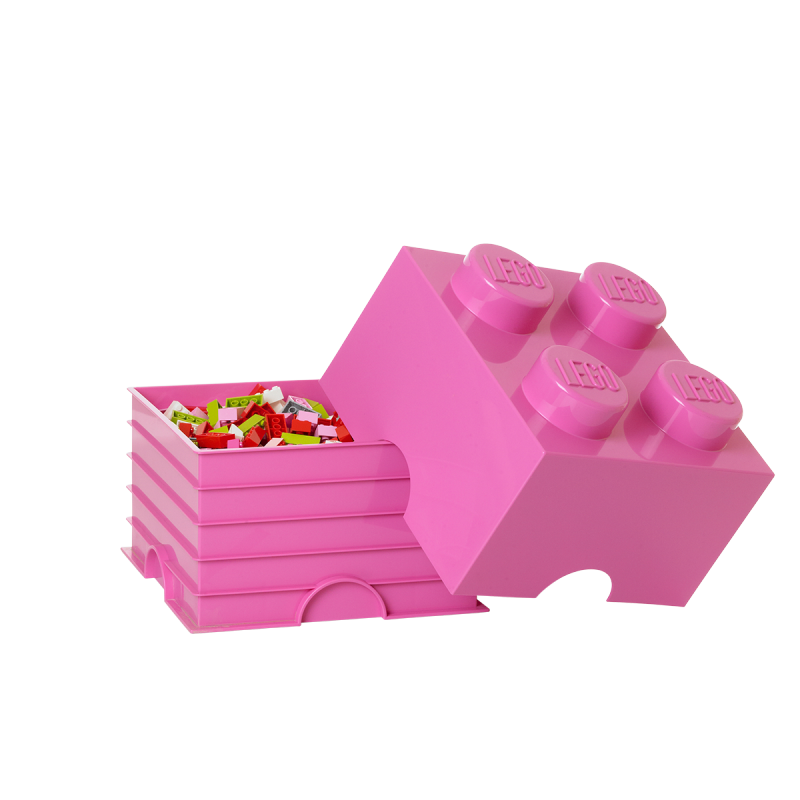 LEGO® úložný box 4 červená