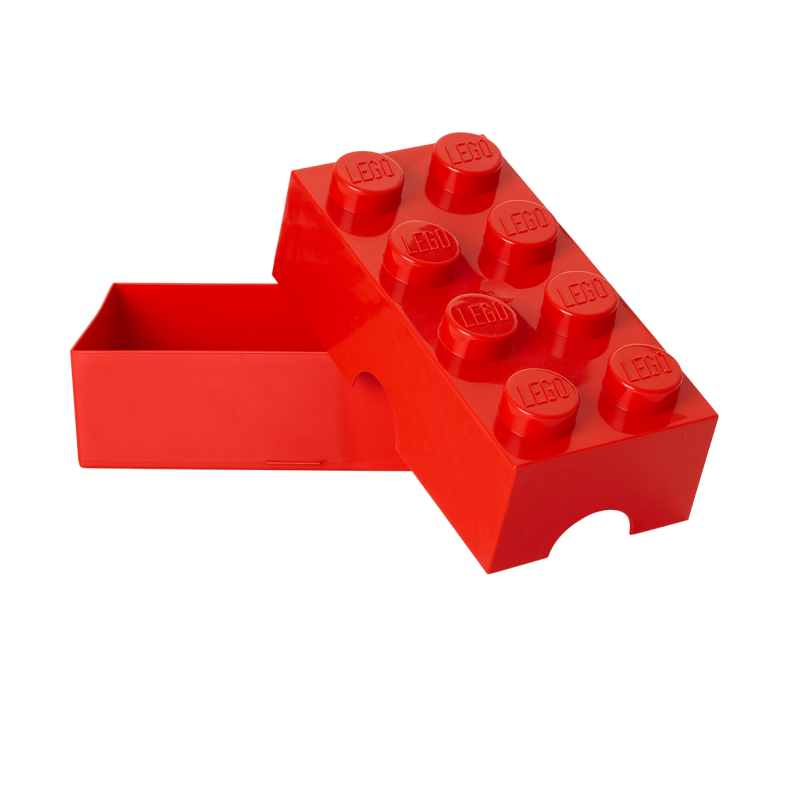 LEGO® box na svačinu 100 x 200 x 75 mm - žlutá