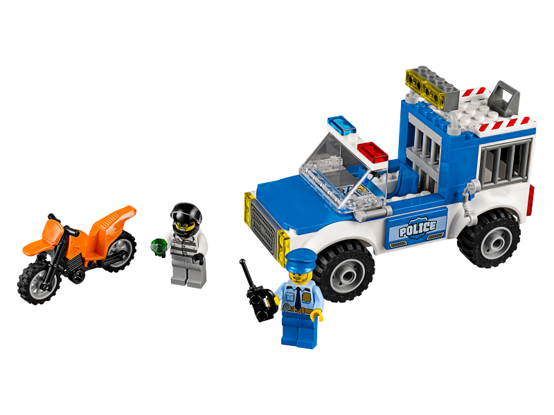 LEGO Juniors Honička s policejní dodávkou 10735