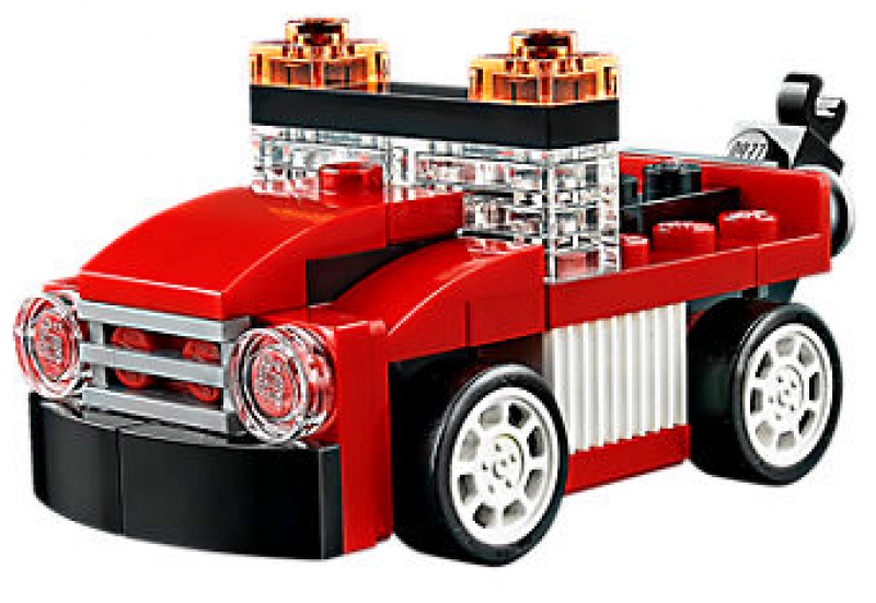 LEGO Creator Červené závodní auto 31055