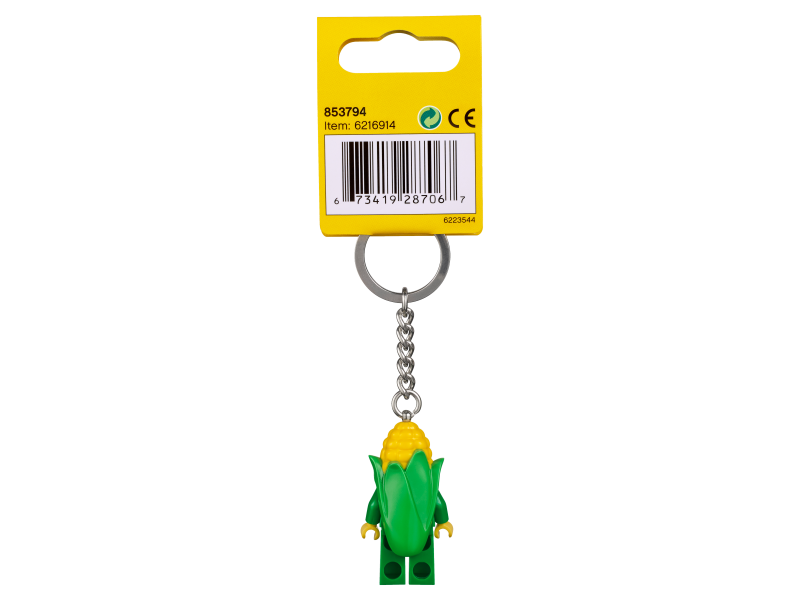 LEGO® Iconic 853794 Přívěsek na klíče – Kukuřičný chlapík