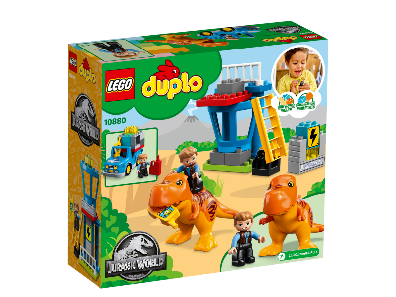 LEGO DUPLO T. rex a věž 10880