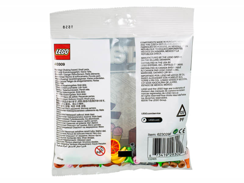 LEGO Xtra Doplňkové dílky - Jídlo 40309