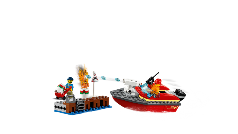 LEGO City Požár v přístavu 60213