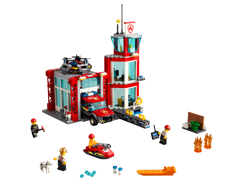 LEGO City Hasičská stanice 60215