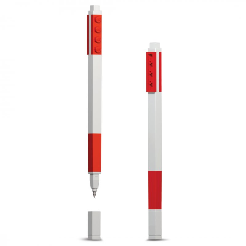 LEGO Gelové pero, červené - 1 ks