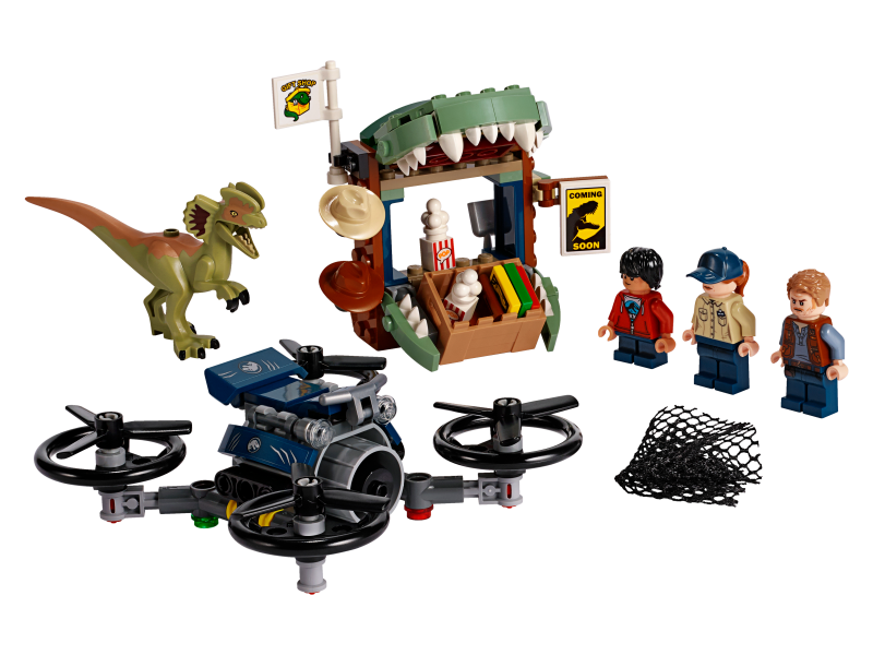 LEGO Jurassic World Dilophosaurus na útěku 75934
