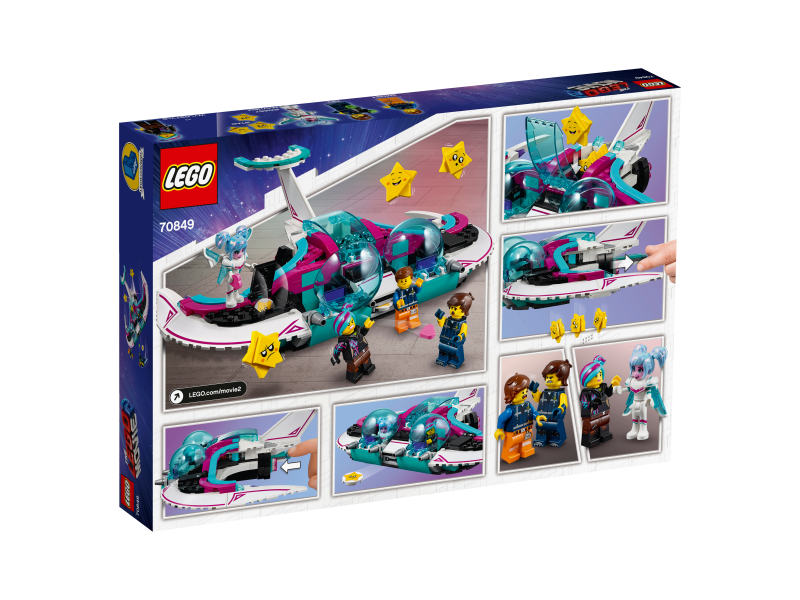LEGO Movie Zdivočelá Mela a její stíhačka 70849