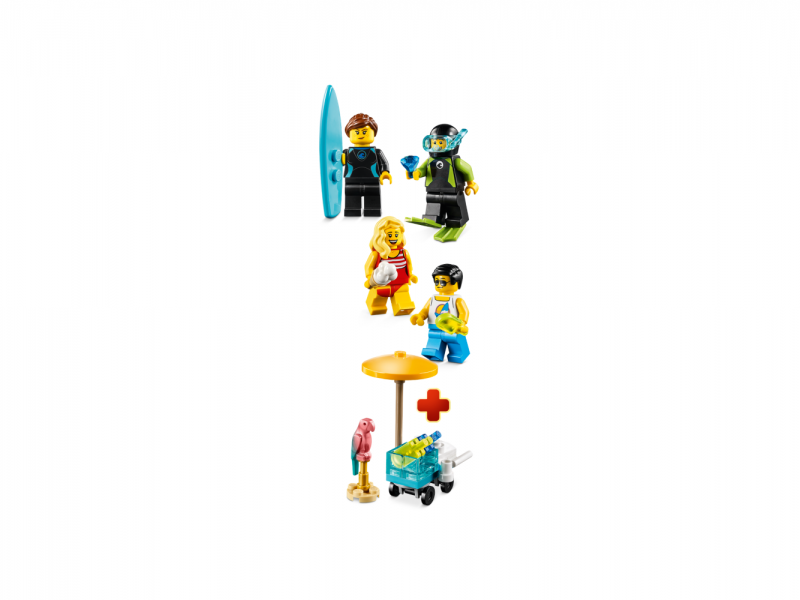 LEGO Sada minifigurek - Letní prázdniny 40344