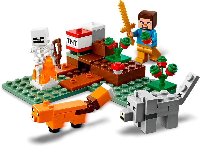 LEGO Minecraft Dobrodružství v tajze 21162