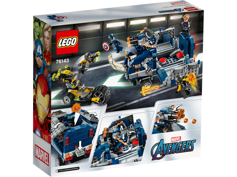 LEGO Avengers Boj o náklaďák 76143