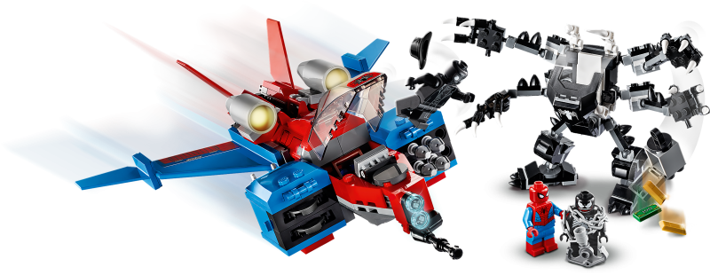 LEGO Spider-Man Spiderjet vs. Venomův robot 76150