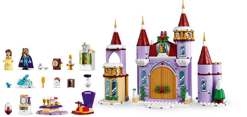 LEGO® ǀ Disney 43180 Bella a zimní oslava na zámku