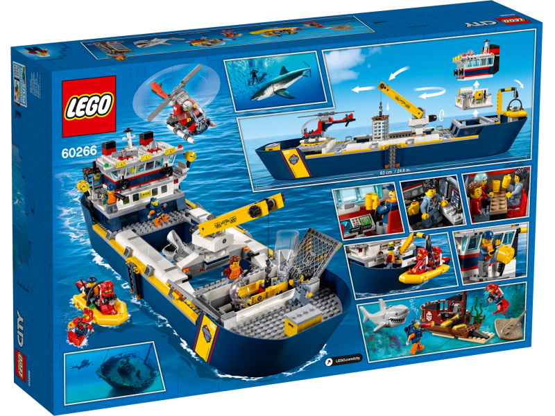 LEGO City Oceánská průzkumná loď 60266