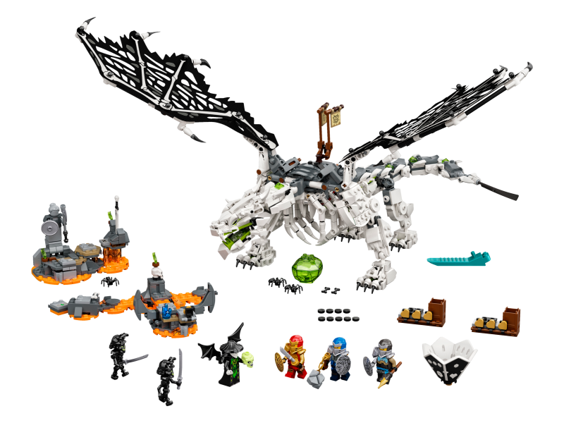 LEGO Ninjago Drak Čaroděje lebek 71721