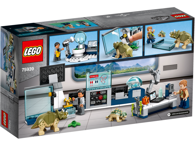 LEGO Jurassic World Laboratoř Dr. Wu: Útěk dinosauřích mláďat 75939