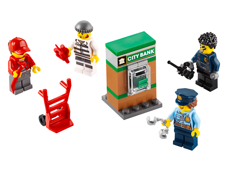 LEGO City Sada doplňků s minifigurkami - policie 40372