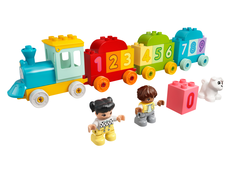 LEGO® DUPLO® 10954 Vláček s čísly – Učíme se počítat