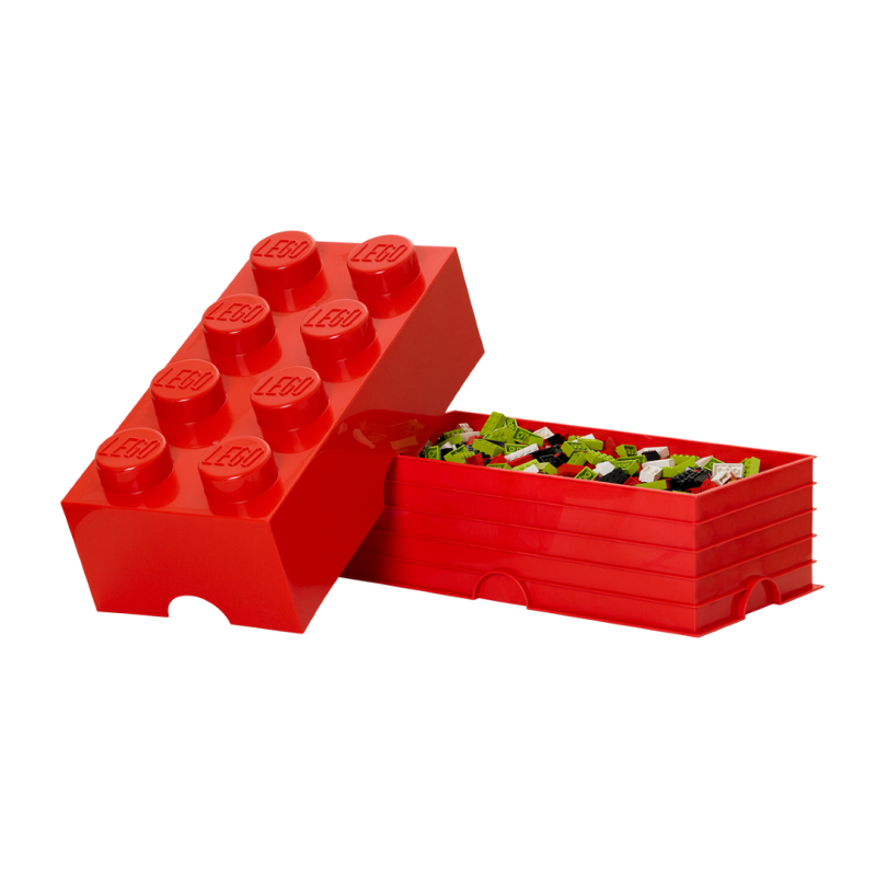 LEGO® úložný box 8 šedá