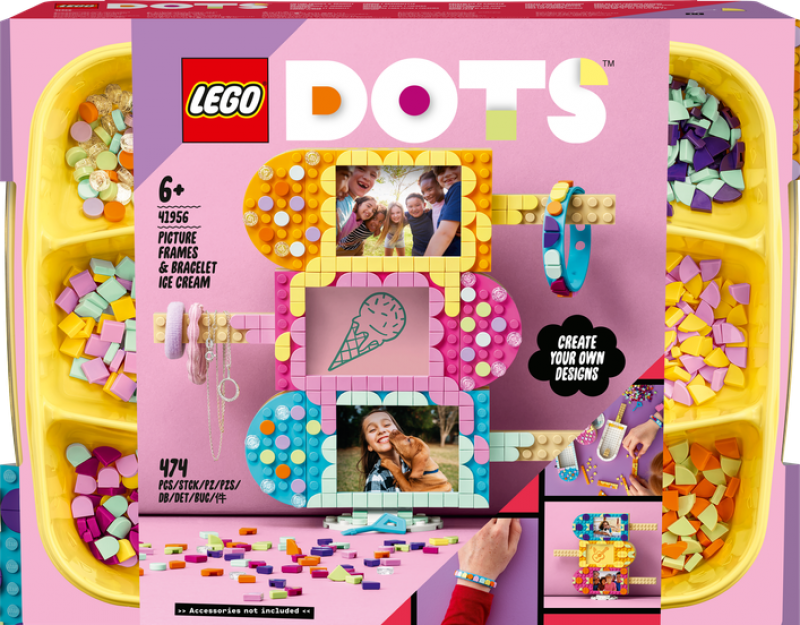 LEGO® DOTS 41956 Rámečky a náramek – nanuky