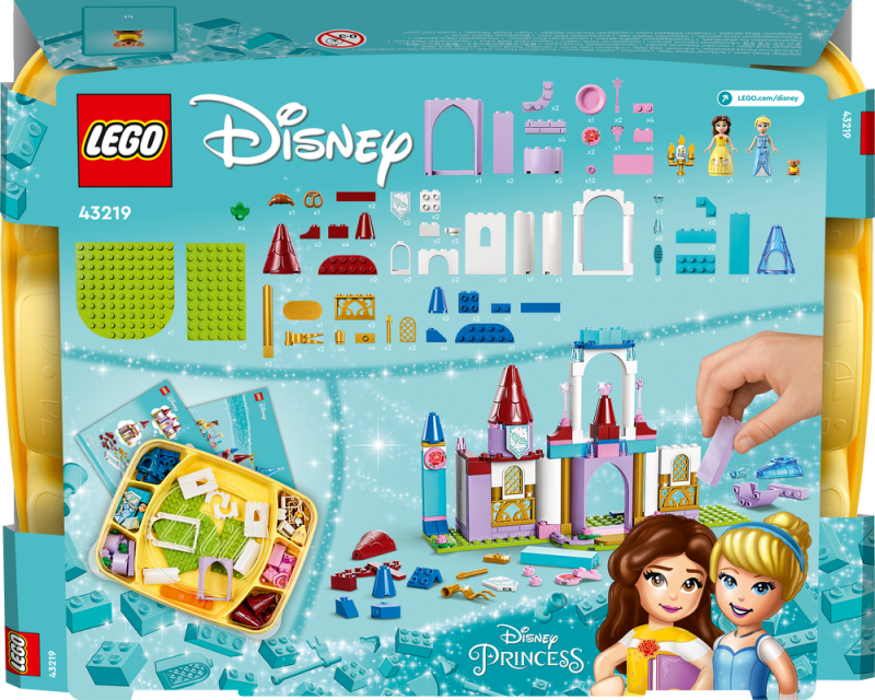 LEGO® I Disney 43219 Kreativní zámky princezen od Disneyho​