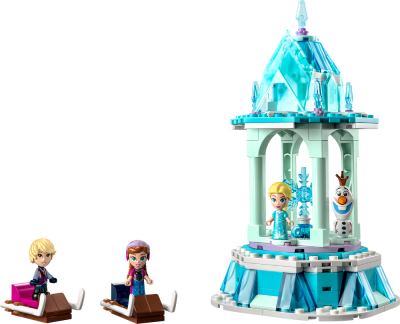 LEGO® I Disney Princess™ 43218 Kouzelný kolotoč Anny a Elsy