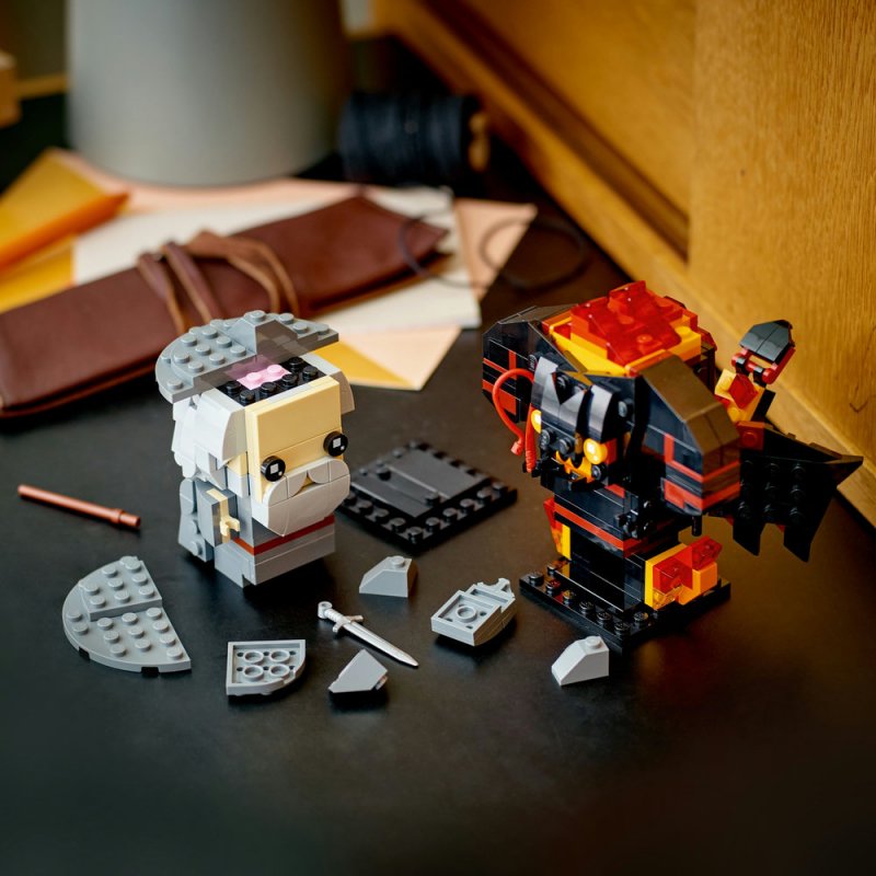LEGO® BrickHeadz™ 40631 Gandalf Šedý a Balrog™