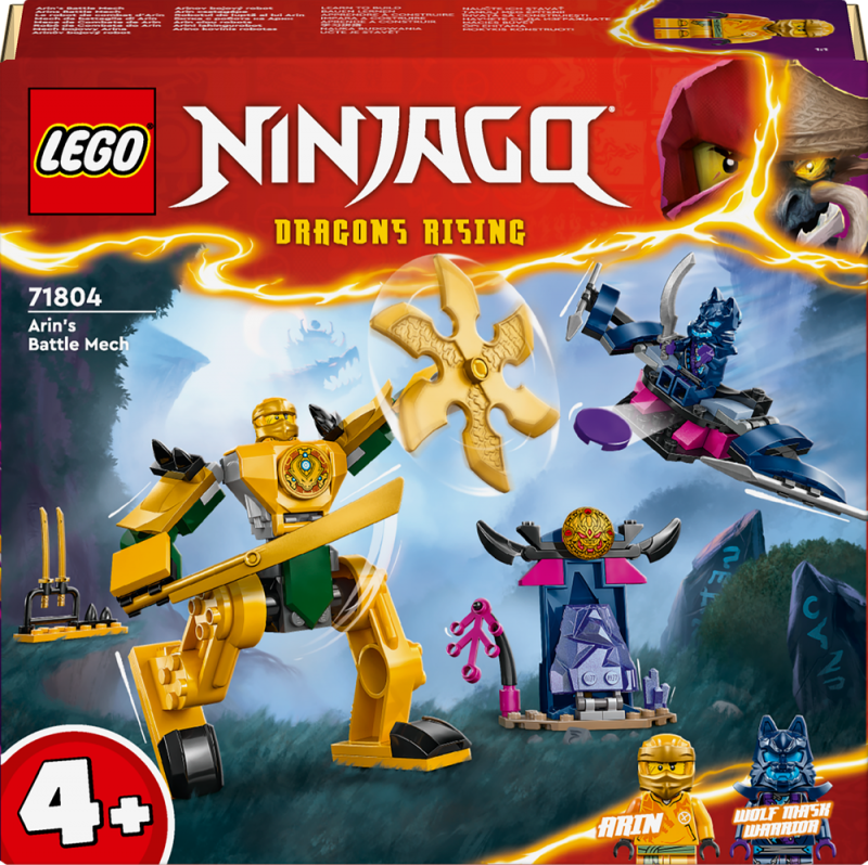 LEGO® NINJAGO® 71804 Arinův bojový robot