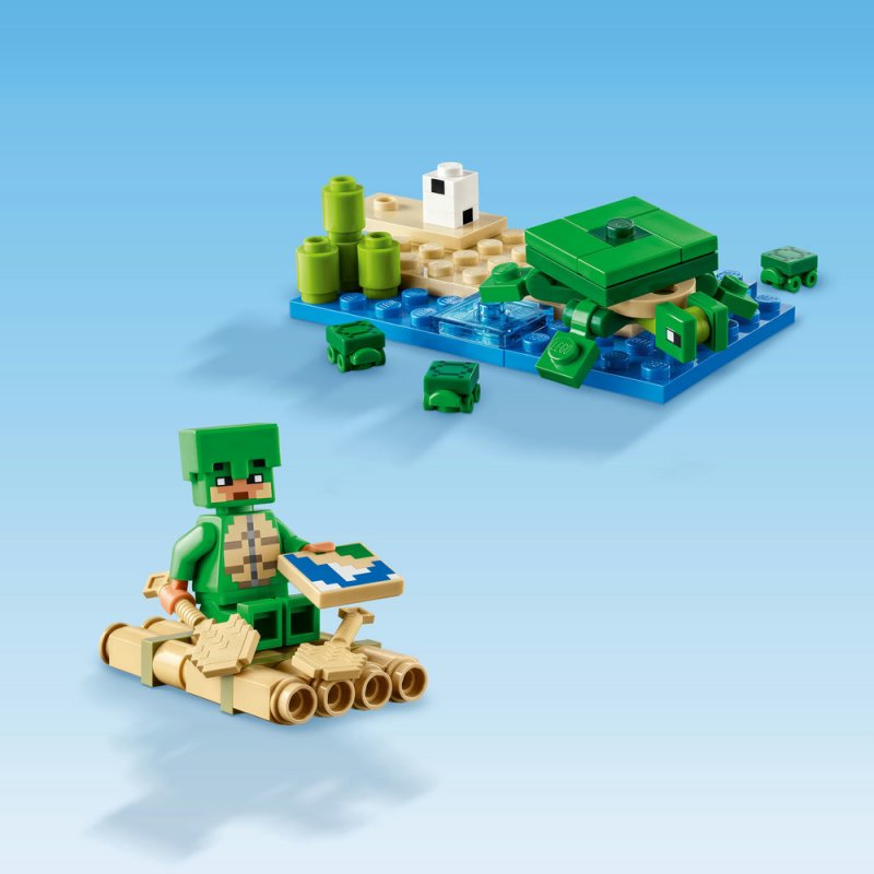 LEGO® Minecraft® 21254 Želví domek na pláži