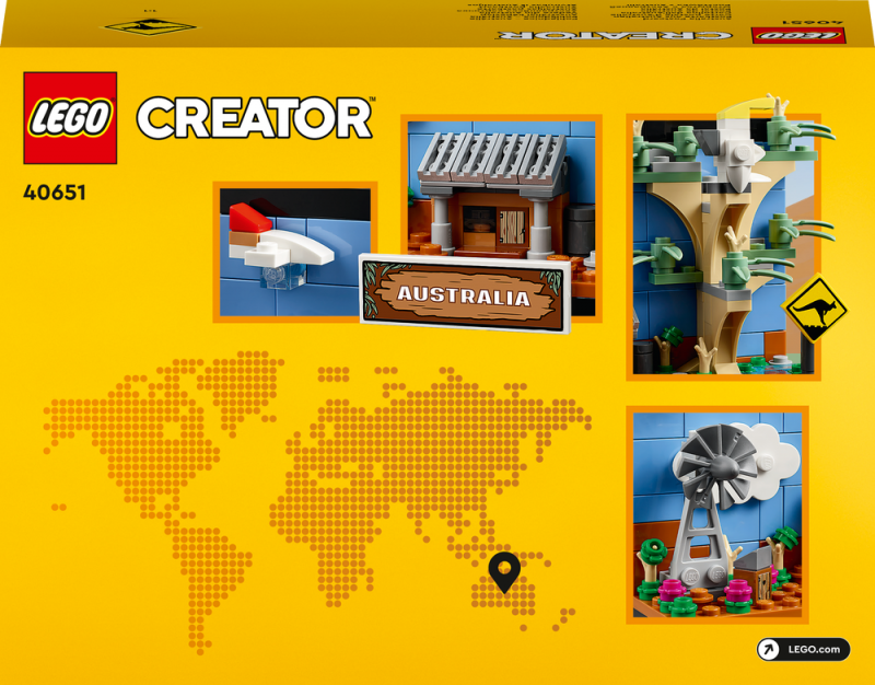 LEGO® Creator 40651 Pohlednice – Austrálie
