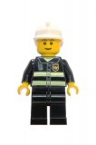 LEGO City Fireman (Hasič) - hodinky s minifigurkou 8020011