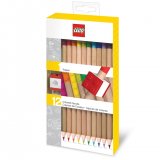 LEGO® Pastelky, mix barev - 12 ks s LEGO klipem