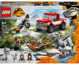 LEGO® Jurassic World™ 76946 Odchyt velociraptorů Blue a Bety