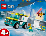 LEGO® City 60403 Sanitka a snowboardista